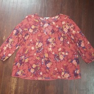 Flowy American Eagle Top